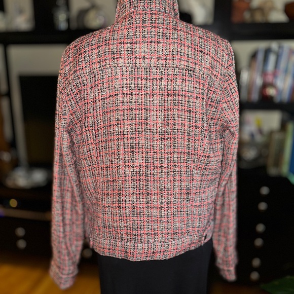 ‘Kut from the Kloth’ Pink Tweed Jacket - Picture 3 of 12